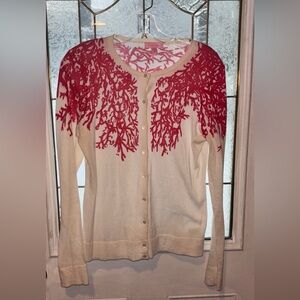 Lilly Pulitzer sea coral cardigan